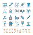 Healthcare and hospital icons vector image