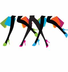 Shopping vector image