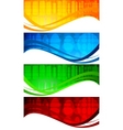Vector set of bright banners Vector set of bright banners vector image