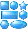Icons buttons vector image