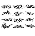 Tribal element design vector image