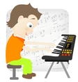 Cute Teenager vector image