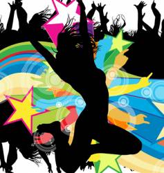 Party people vector image