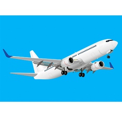 Boeing 737 vector image