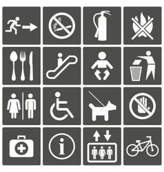 International Service Signs vector image