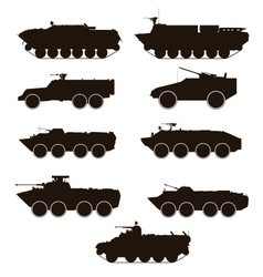ARMOURED PERSONNEL CARRIER vector image