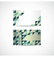 Business card template vector image