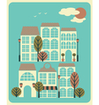 Little Town vector image