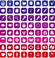 General icons vector image