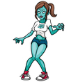 Zombie vector image