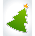 Christmas tree vector image