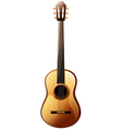 A classical guitar vector image