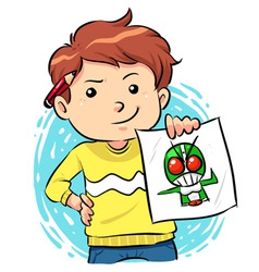 My Best Artworks vector image