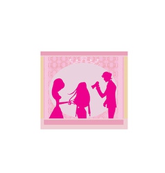 Cartoon female design Cartoon female design vector image