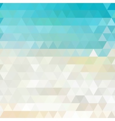 Sunny abstract geometric background vector image