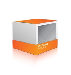 Software Package Box Software Package Box vector image