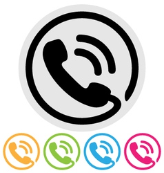 Phone icon vector image