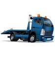 Cartoon tow truck vector image
