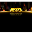 Taxi service vector image