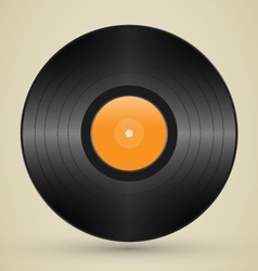 Retro vinyl vector image