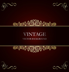 Vintage vector image