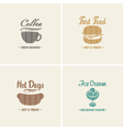 Fast food vector image