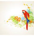 Summer background vector image