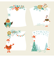 Set of Christmas banners vector image