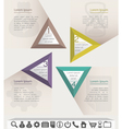 Business infographic chart template with set of Business infographic chart template with set of vector image