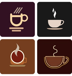 Coffee cup vector image