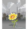 Environmental pollution vector image