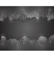 Background with glass vector image