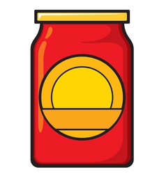 Jar vector image