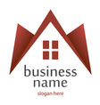 Logo home vector image