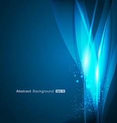 Abstract blue background vector image