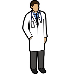 Doctor vector image