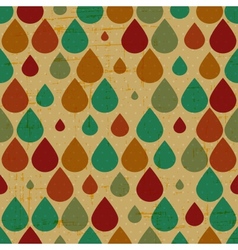 Retro grunge seamless pattern vector image