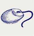 Computer mouse vector image