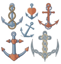 Anchors vector image