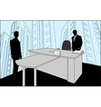 Businessmen Silhouette vector image