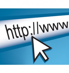 Browser bar vector image