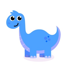 Cute Dinosaur vector image