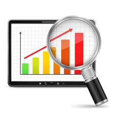 Bar Graph vector image