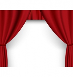 Theater curtain vector image