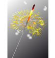 Sparkler vector image