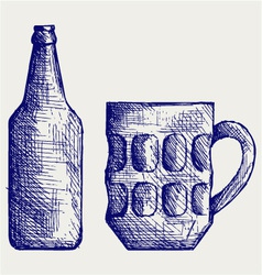 Beer vector image