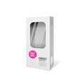 White box products package design vector image