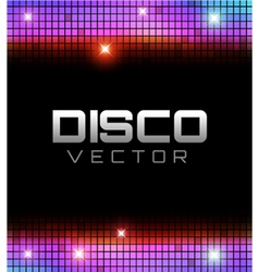 Disco Party Design vector image