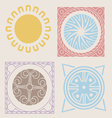 Indian spring elements collection vector image