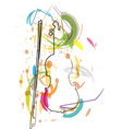 Music instrument vector image